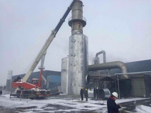 耀先-工業廢氣處理施工如圖